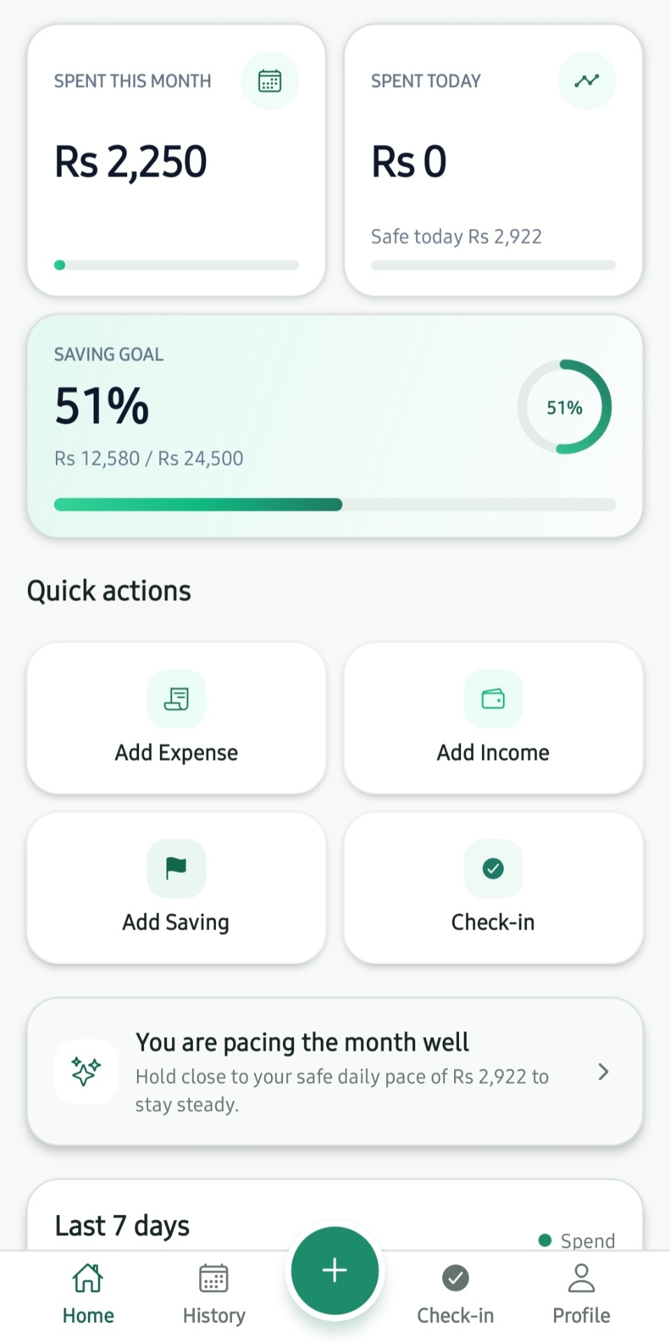 Kynd Savings — Quick Actions